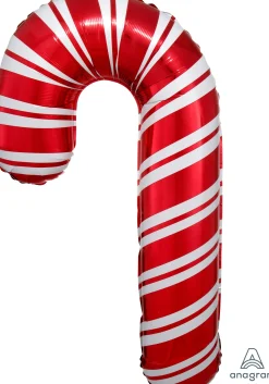 Joulu|Muotofoliopallot>Anagram International Inc, 7700 Anagram Drive, MN 55344-7307, USA, http://www.anagramballoons.com/ Karkkikeppi muotofolio