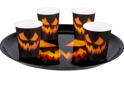 Halloween|Tarjoiluastiat Ja -Välineet>Boland Party Partners, P. O. Box 518, AK ALPHEN A/D RIJN, https://boland.eu Karmiva kurpitsa tarjotin 34,5 cm