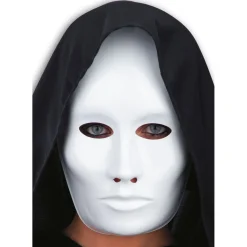 Kauhu / Day Of The Dead|Naamarit Ja Silmikot>CARNIVAL TOYS SRL, VIA GOLDONI 1, 48026 GODO DI RUSSI, RA, www.carnivaltoys.it Kasvonaamari valkoinen