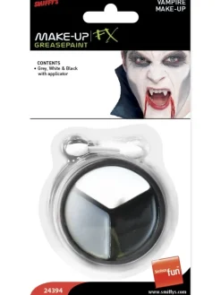 Kasvovärit|Halloween>Smiffys II Ltd., New Lane, Leeds, LS11 5DZ United Kingdom, www.smiffys.com Kasvoväripaletti 3 väriä, öljypohjainen