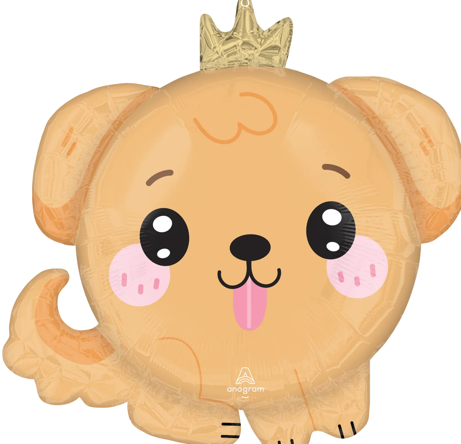Muotofoliopallot|Vappu>Anagram International Inc, 7700 Anagram Drive, MN 55344-7307, USA, http://www.anagramballoons.com/ Kawaii Koiranpentu muotofoliopallo