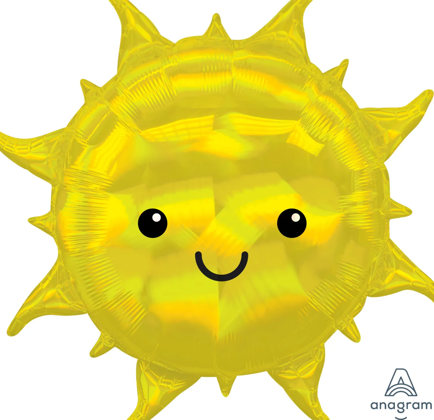 Erikoisfoliopallot|Vappu>Anagram International Inc, 7700 Anagram Drive, MN 55344-7307, USA, http://www.anagramballoons.com/ Kimaltava aurinko erikoismuotofolio