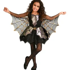 Lasten Naamiaisasut|Halloween>IV Beck / Amscan Europe GmbH, Dettinger Str. 148, 73230 Kirchheim/Teck, Germany, www.amscan-europe.com Kimalteleva hämähäkkiprinsessa lasten naamiaisasu