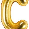 Erikoisilmapallot|Kirjainfoliopallot>PartyDeco sp. z o.o. sp. k., ul. Kolumba 1, 70-035 Szczecin, www.partydeco.com Kirjainfolio C kullanvärinen ilmatäytteinen 35 cm