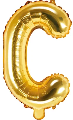 Erikoisilmapallot|Kirjainfoliopallot>PartyDeco sp. z o.o. sp. k., ul. Kolumba 1, 70-035 Szczecin, www.partydeco.com Kirjainfolio C kullanvärinen ilmatäytteinen 35 cm