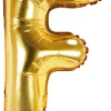 Erikoisilmapallot|Kirjainfoliopallot>PartyDeco sp. z o.o. sp. k., ul. Kolumba 1, 70-035 Szczecin, www.partydeco.com Kirjainfolio F kullanvärinen ilmatäytteinen 35 cm