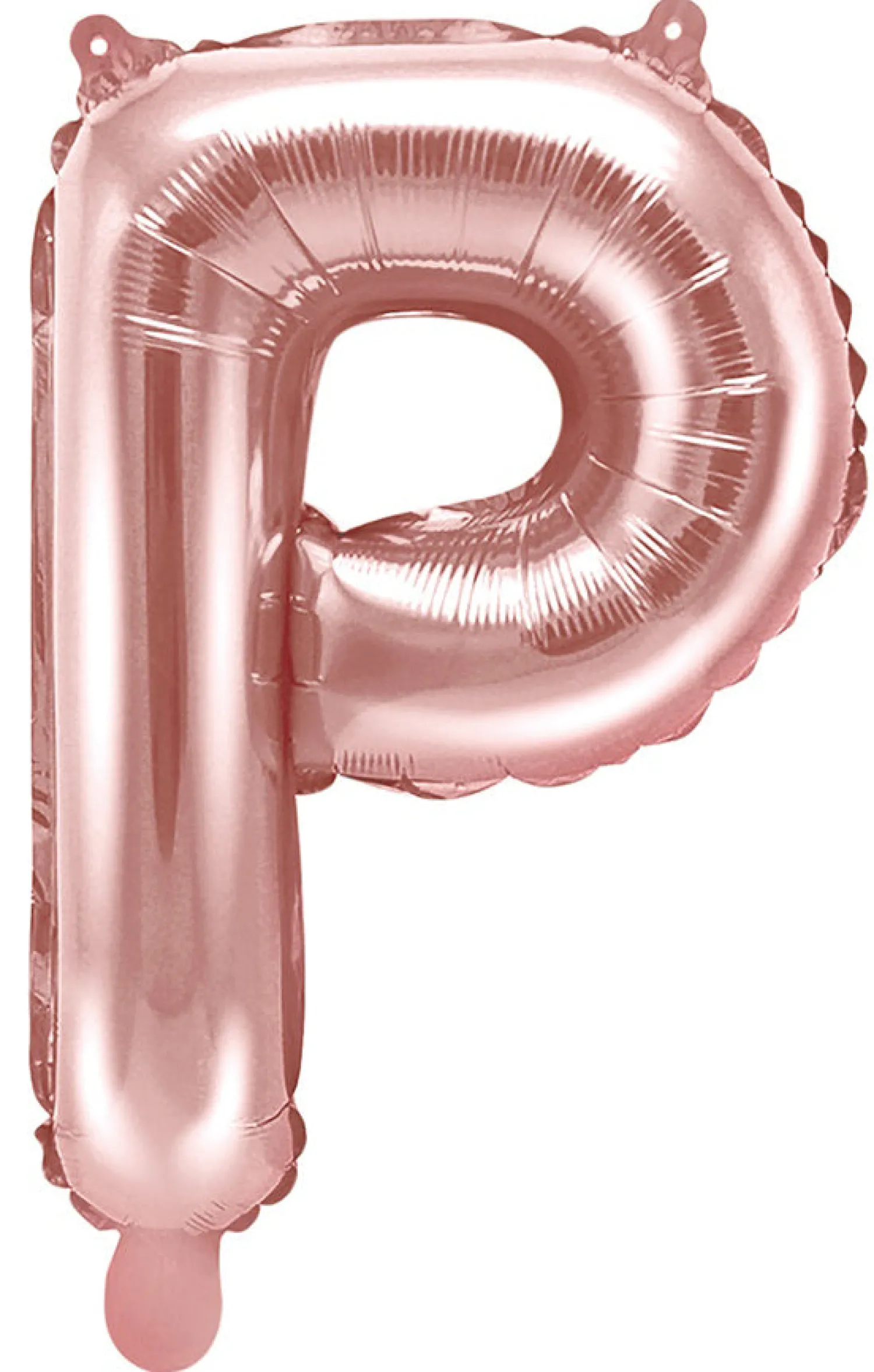 Erikoisilmapallot|Kirjainfoliopallot>PartyDeco sp. z o.o. sp. k., ul. Kolumba 1, 70-035 Szczecin, www.partydeco.com Kirjainfolio P ruusukullanvärinen ilmatäytteinen 35 cm
