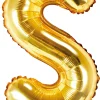 Kirjainfoliopallot>PartyDeco sp. z o.o. sp. k., ul. Kolumba 1, 70-035 Szczecin, www.partydeco.com Kirjainfolio S kullanvärinen ilmatäytteinen 35 cm