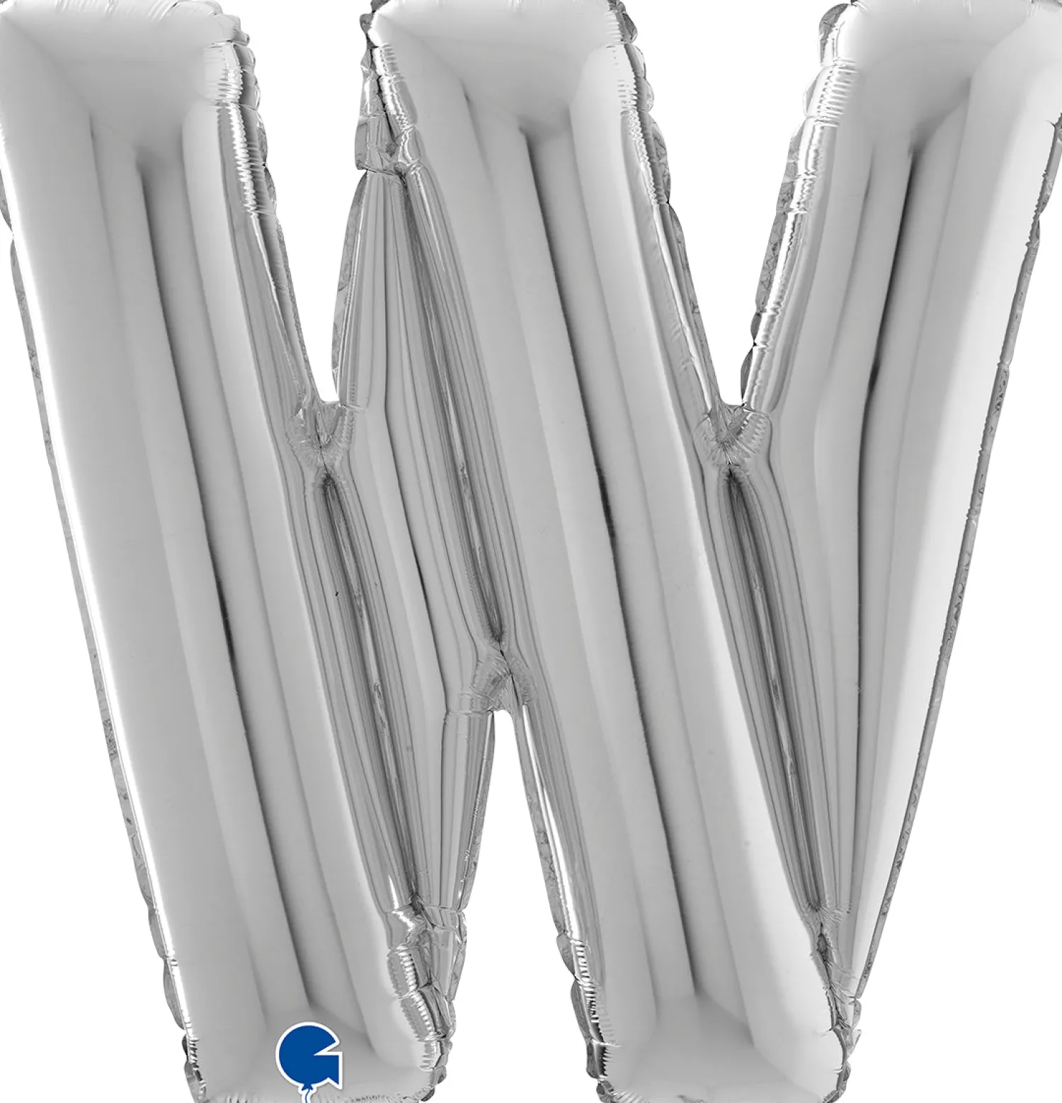 Vanhojentanssit|Kirjainfoliopallot>Grabo Intl Srl, Via del Lavoro 33, 47853 CORIANO, ITALY, www.graboballoons.com Kirjainfolio W hopeanvärinen 75 cm