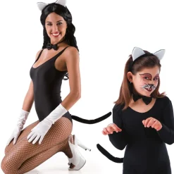 Pääsiäinen|Pannat, Kruunut Ja Tiarat>CARNIVAL TOYS SRL, VIA GOLDONI 1, 48026 GODO DI RUSSI, RA, www.carnivaltoys.it Kissasetti
