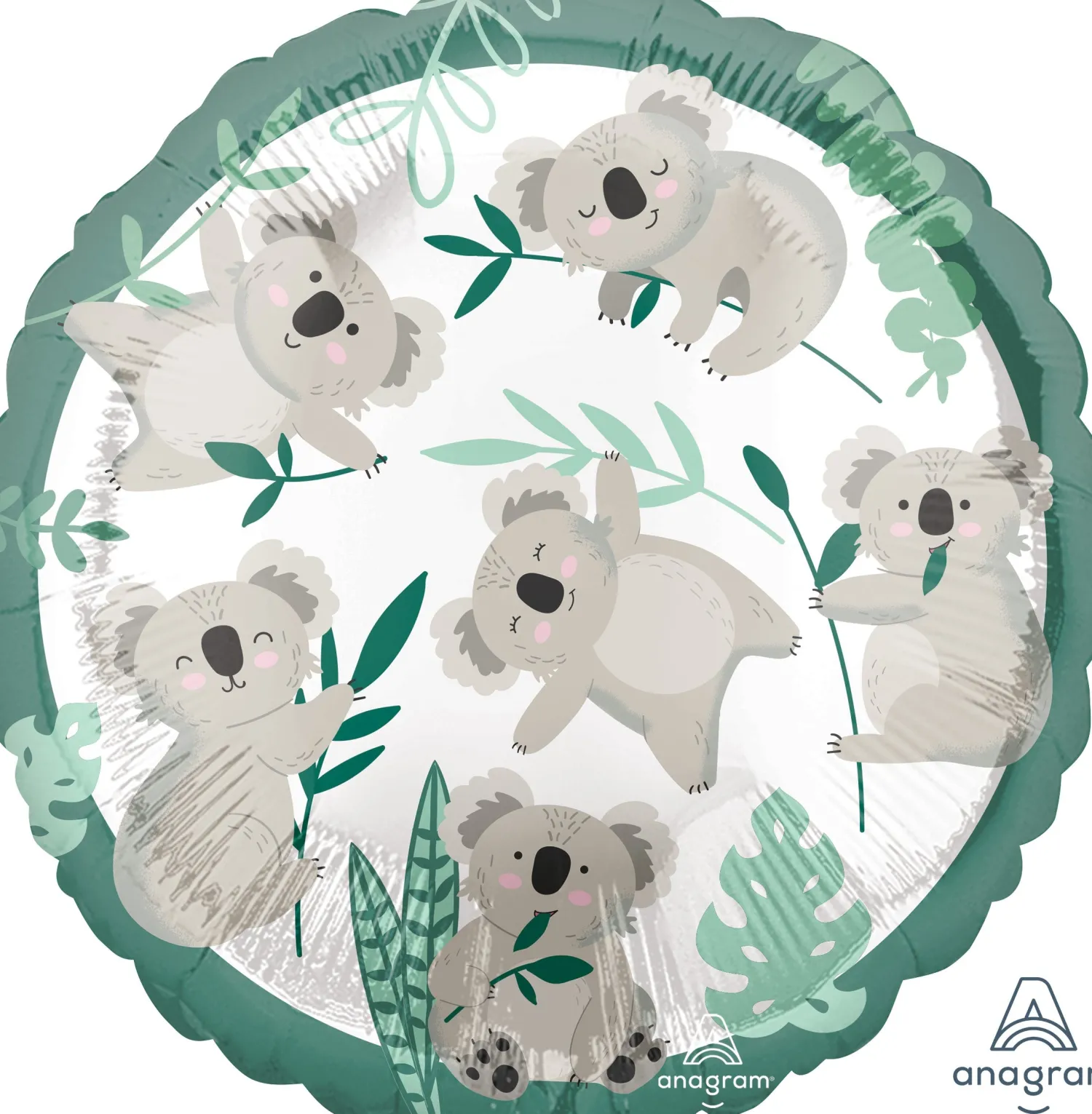 Pienet Foliopallot>Anagram International Inc, 7700 Anagram Drive, MN 55344-7307, USA, http://www.anagramballoons.com/ Koala foliopallo