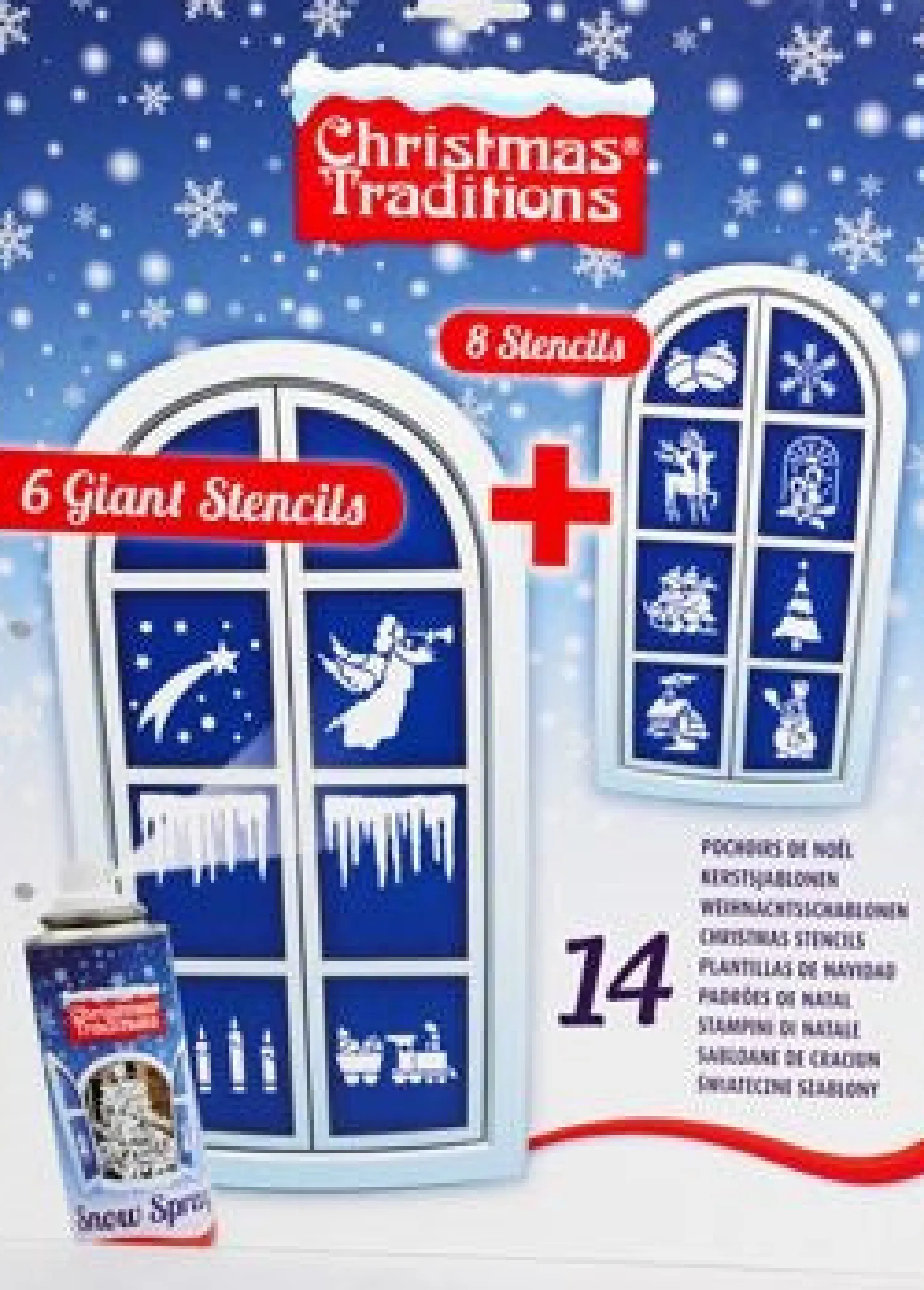 Joulu|Muut Koristeet Ja Rekvisiitat>Goodmark Europe NV, Industrielaan 15, 8520 Kuurne, www.goodmarkgroup.com Koristelusabluuna 14 kpl/pkt