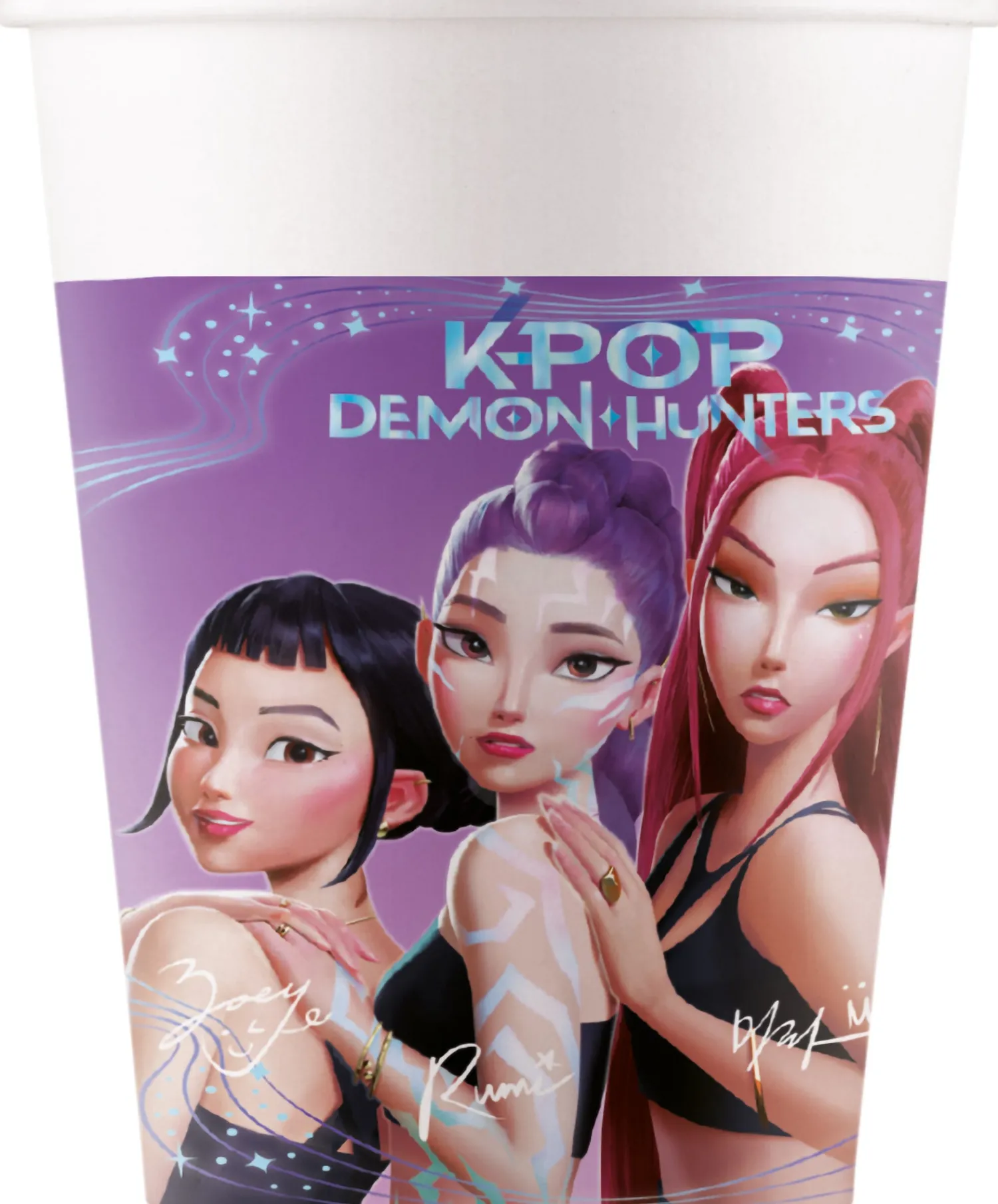 Lasit Ja Mukit>Juhlamaailma K-Pop Demon Hunters pahvimuki 8 kpl/pkt