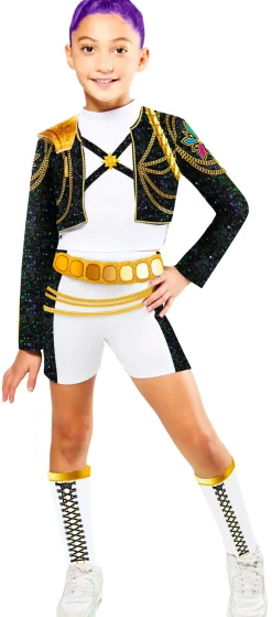 Lasten Naamiaisasut>Rubies Netherlands b.v., Heldenseweg 25A, 6086 PD Neer, www.rubies.com K-Pop Demon Hunters Rumi Golden asu 142-154 cm