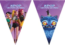 Muut Ripustettavat Koristeet|Viiri- Ja Kirjainnauhat>Juhlamaailma K-Pop Demon Hunters viirinauha