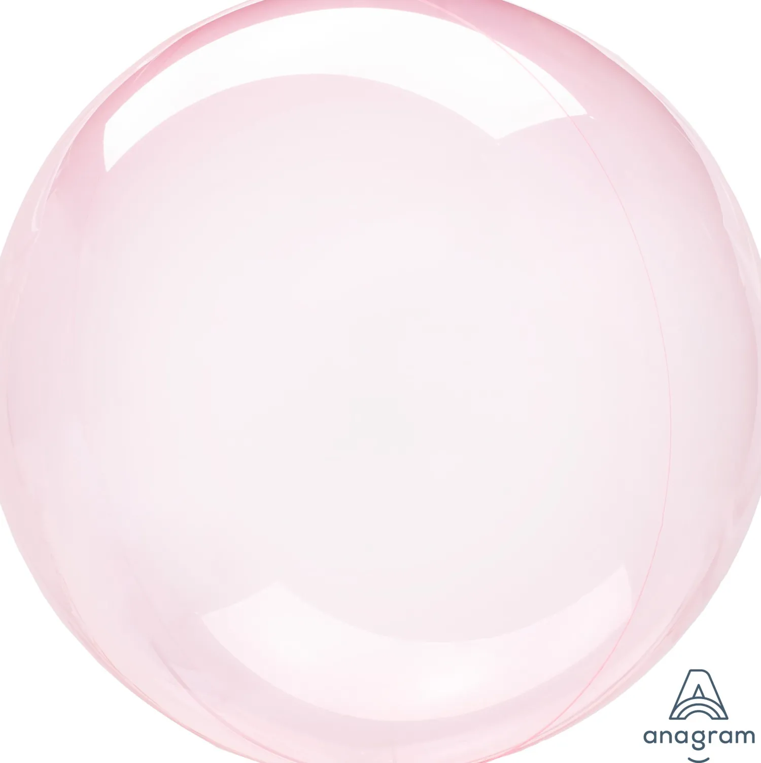 Erikoisilmapallot|Erikoisfoliopallot>Anagram International Inc, 7700 Anagram Drive, MN 55344-7307, USA, http://www.anagramballoons.com/ Kristallikuplapallo vaaleanpunainen 45 cm erikois