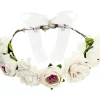 Penkkarit|Lakkiaiset Ja Valmistujaiset>PartyDeco sp. z o.o. sp. k., ul. Kolumba 1, 70-035 Szczecin, www.partydeco.com Kukkaseppele valkoinen 17cm