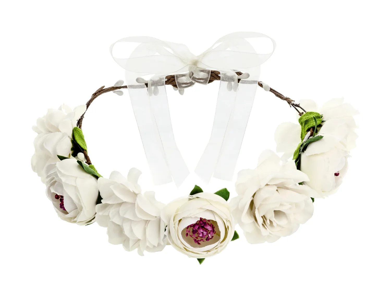 Penkkarit|Lakkiaiset Ja Valmistujaiset>PartyDeco sp. z o.o. sp. k., ul. Kolumba 1, 70-035 Szczecin, www.partydeco.com Kukkaseppele valkoinen 17cm