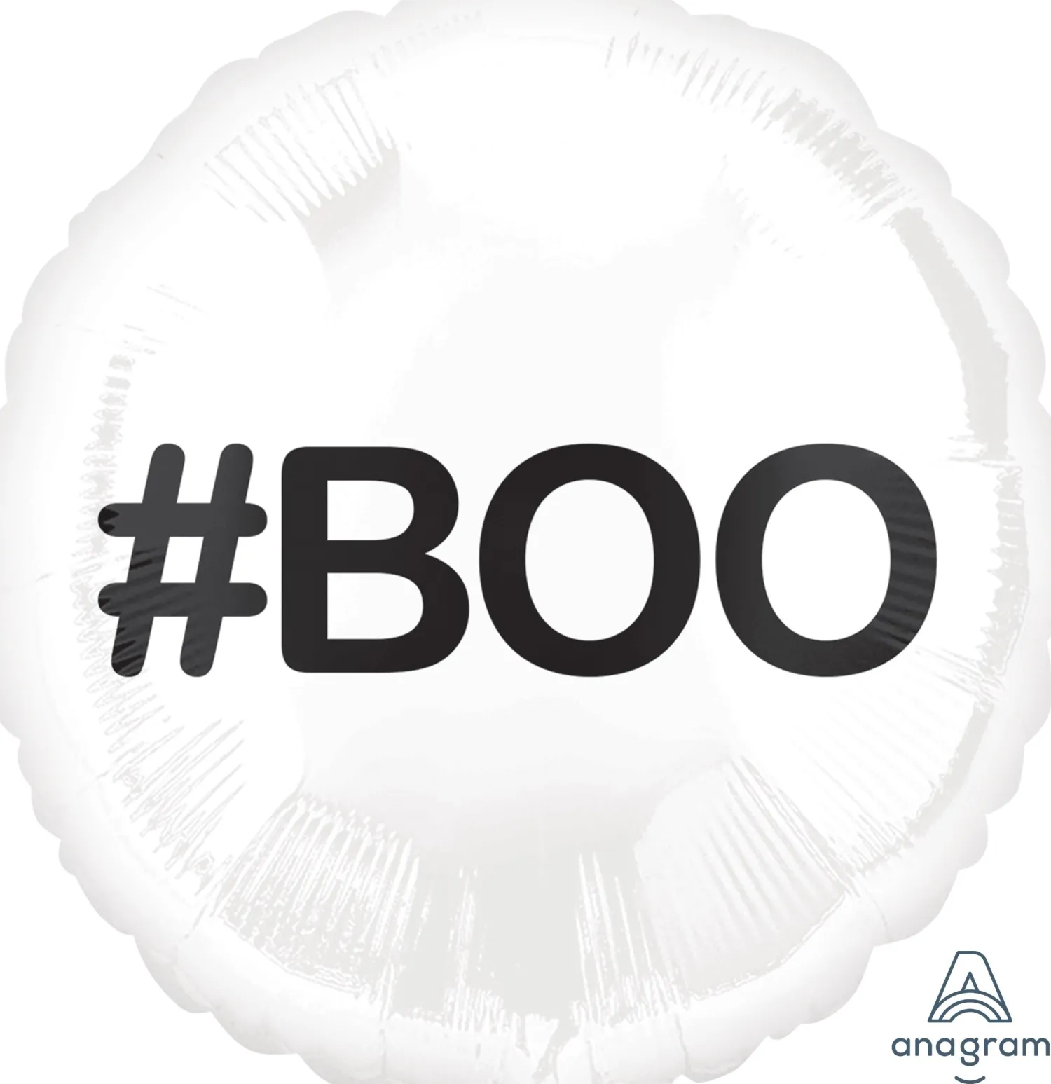 Pienet Foliopallot|Halloween>Anagram International Inc, 7700 Anagram Drive, MN 55344-7307, USA, http://www.anagramballoons.com/ Kummitusemoji #boo foliopallo