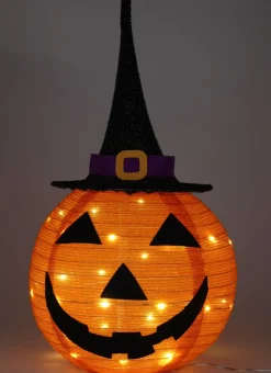 Halloween>Koopman International B.V., Distelweg 88, 1031 HH AMSTERDAM, www.koopmanint.com Kurpitsakoriste valoilla, taitettava 68 cm