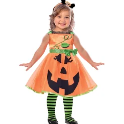 Lasten Naamiaisasut|Halloween>IV Beck / Amscan Europe GmbH, Dettinger Str. 148, 73230 Kirchheim/Teck, Germany, www.amscan-europe.com Kurpitsamekko ja panta 110 cm