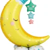 Vauvakutsut, Baby Shower|Vauvakutsut, Baby Shower>Anagram International Inc, 7700 Anagram Drive, MN 55344-7307, USA, http://www.anagramballoons.com/ Kuu ja tähdet ilmatäytteinen erikoisfoliopallo 139 cm