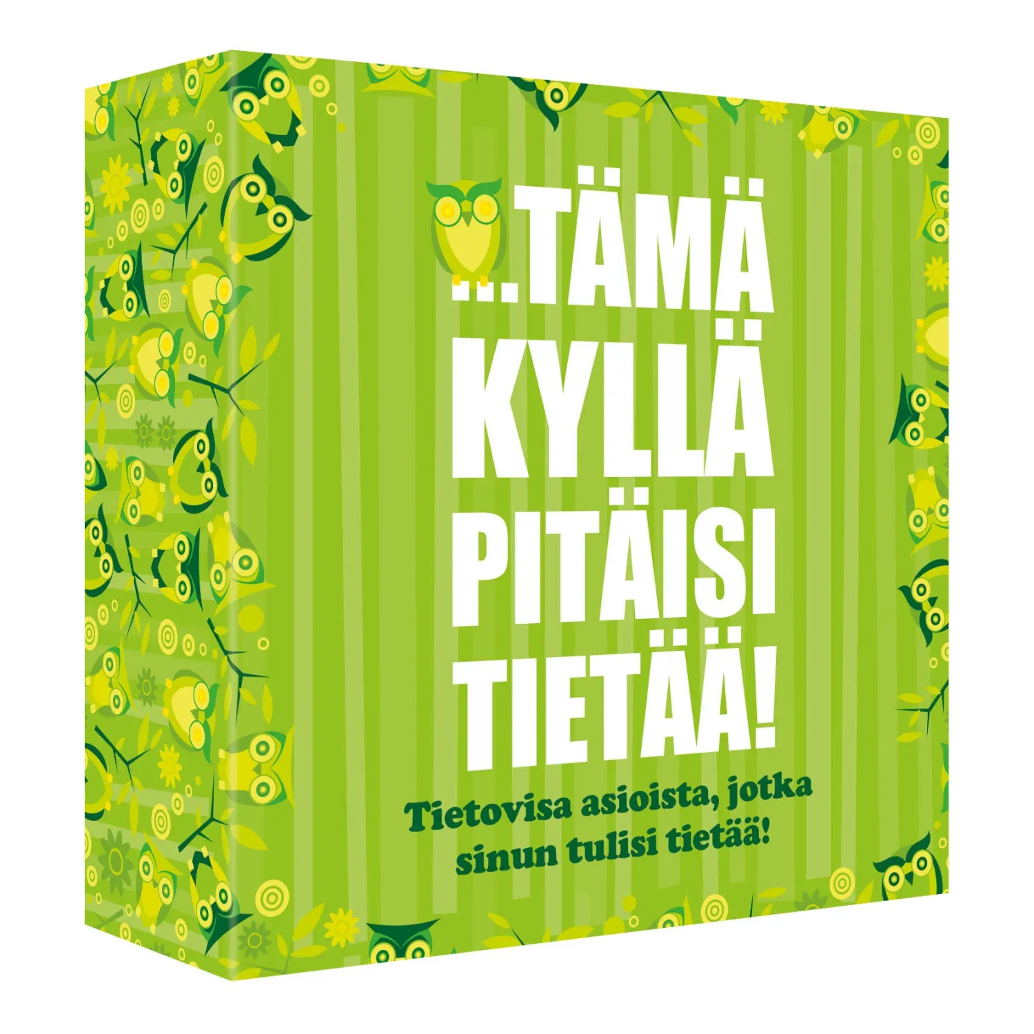 Muut Juhlatarvikkeet|Pelit Ja Leikit>Toyrock Oy, Lemminkäisenkatu 46, 20520 TURKU, www.toyrock.fi Kyllä tämä pitäisi tietää -tietovisa