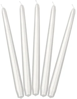 Joulu|Kynttilät>PartyDeco sp. z o.o. sp. k., ul. Kolumba 1, 70-035 Szczecin, www.partydeco.com Kynttilä helmiäisvalkoinen 24 cm 10 kpl/pkt