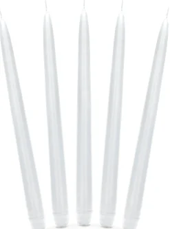 Joulu|Kynttilät>PartyDeco sp. z o.o. sp. k., ul. Kolumba 1, 70-035 Szczecin, www.partydeco.com Kynttilä valkoinen 24 cm 10 kpl/pkt