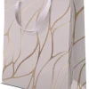 Lahjapaketointi|Muut Juhlatarvikkeet>PAW Sp. z o.o., Nektarowa 9, 62-002 Suchy Las, www.paw.pl Lahjakassi aallot premium v.pun M 20 x 25 x 10 cm 1 kpl/pkt