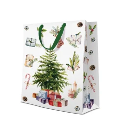 Lahjapaketointi|Joulu>PAW Sp. z o.o., Nektarowa 9, 62-002 Suchy Las, www.paw.pl Lahjakassi joulukuusi ja lahjat XL 30 x 41 x 12 cm
