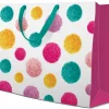 Lahjapaketointi|Muut Juhlatarvikkeet>PAW Sp. z o.o., Nektarowa 9, 62-002 Suchy Las, www.paw.pl Lahjakassi pompom vaaka 33,5 x 26,5 x 13 cm 1 kpl/pkt