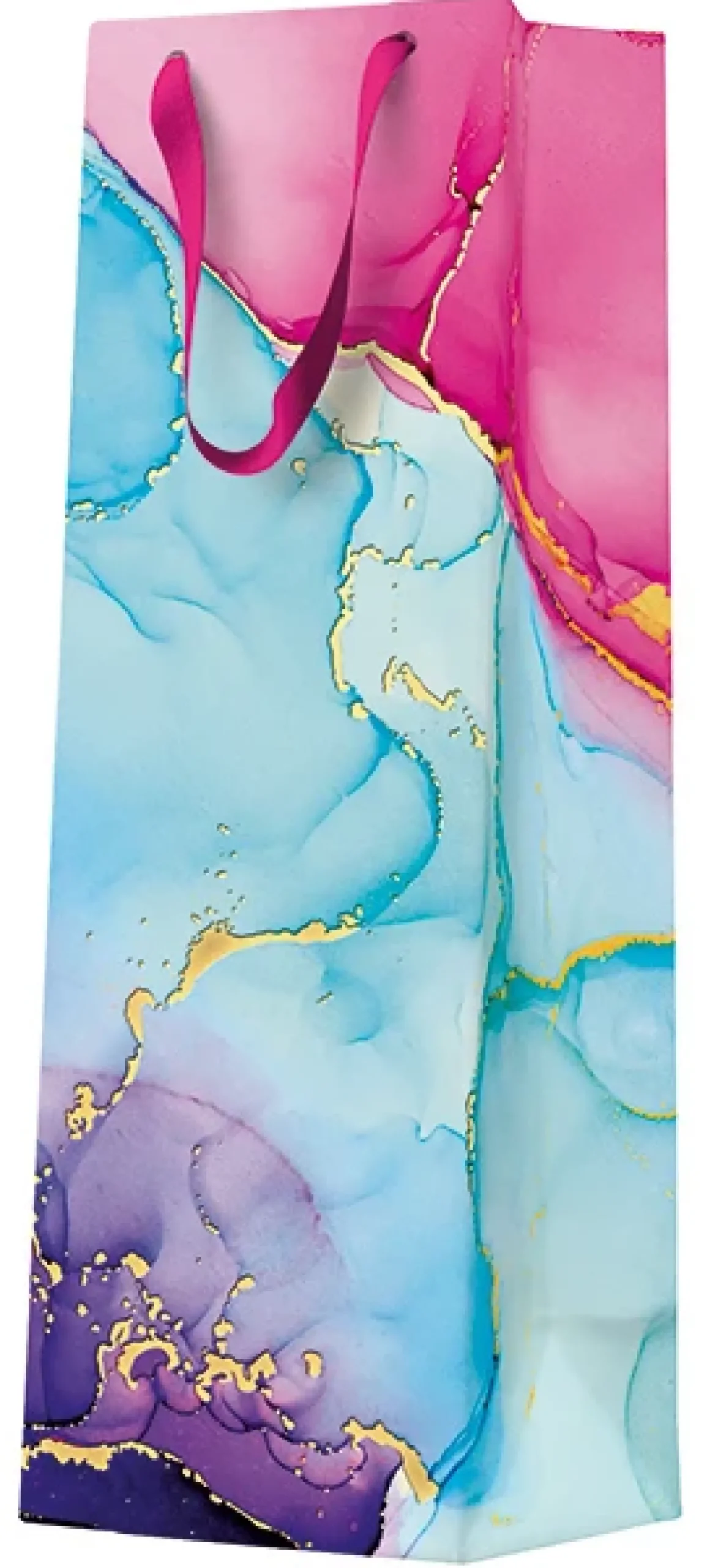 Lahjapaketointi|Muut Juhlatarvikkeet>PAW Sp. z o.o., Nektarowa 9, 62-002 Suchy Las, www.paw.pl Lahjakassi pullolle vesiväriunelmia premium 12 x 37 x 10 cm 1 kpl/pkt