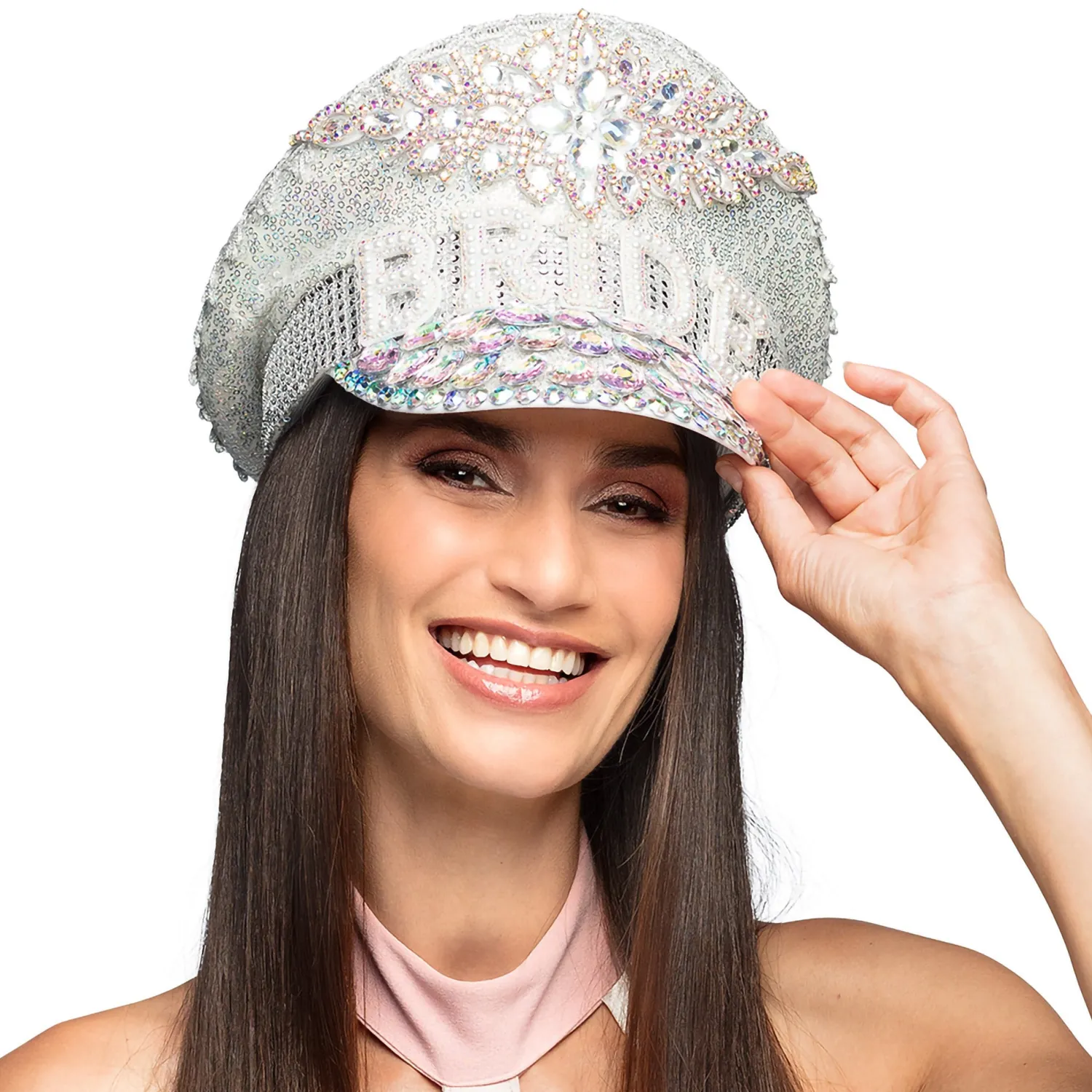 Pannat, Kruunut Ja Tiarat|Muut Asusteet>Boland Party Partners, P. O. Box 518, AK ALPHEN A/D RIJN, https://boland.eu Lakki Bride kimaltava