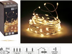 Joulu|Muut Ripustettavat Koristeet>Koopman International B.V., Distelweg 88, 1031 HH AMSTERDAM, www.koopmanint.com Led-valonauha 120 lediä, 8 eri toimintoa, sisä- ja ulkokäyttöön