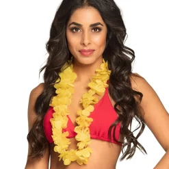 Festarit|Muut Asusteet>Boland Party Partners, P. O. Box 518, AK ALPHEN A/D RIJN, https://boland.eu Lei Ohana keltainen