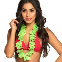 Festarit|Muut Asusteet>Boland Party Partners, P. O. Box 518, AK ALPHEN A/D RIJN, https://boland.eu Lei Ohana limenvihreä