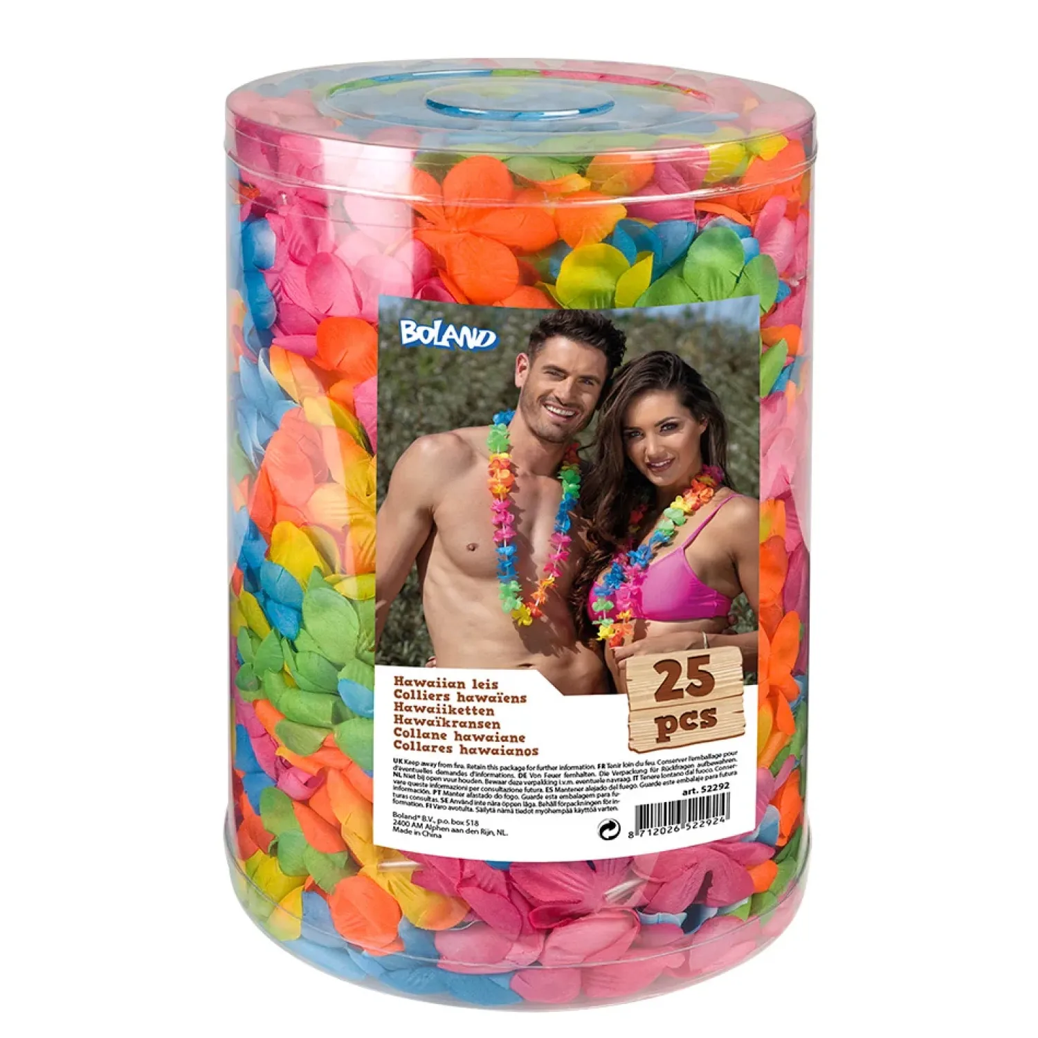 Penkkarit|Muut Asusteet>Boland Party Partners, P. O. Box 518, AK ALPHEN A/D RIJN, https://boland.eu Lei party box 25 kpl/pkt