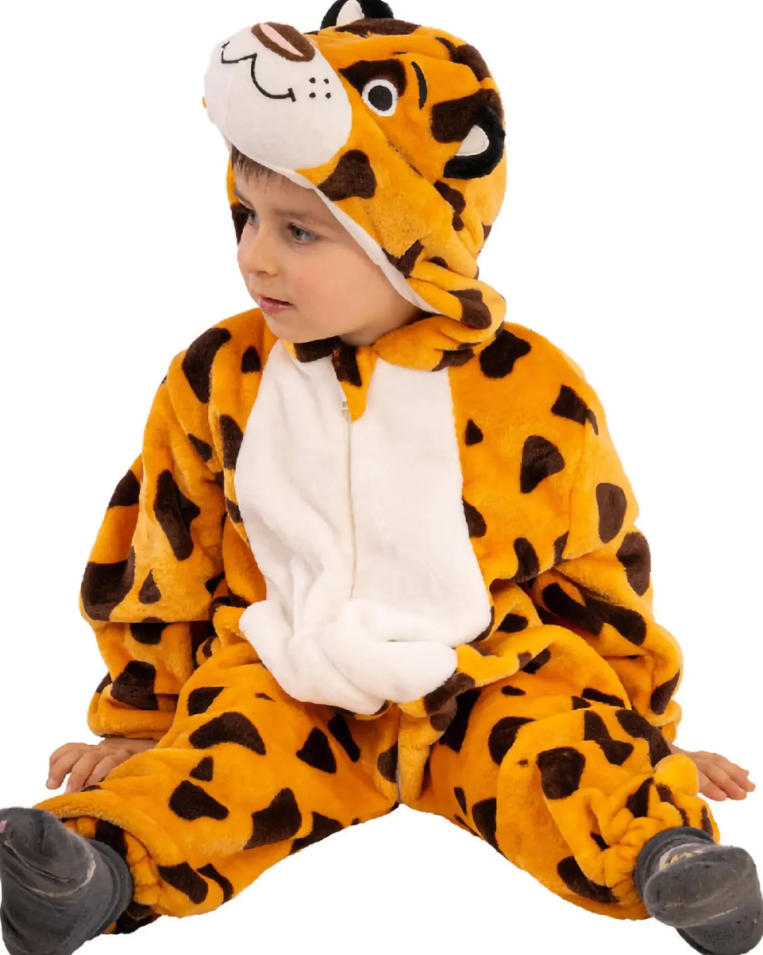 Lasten Naamiaisasut|Halloween>CARNIVAL TOYS SRL, VIA GOLDONI 1, 48026 GODO DI RUSSI, RA, www.carnivaltoys.it Leopardihaalari 102 cm