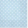 Pääsiäinen|Vauvakutsut, Baby Shower>PAW Sp. z o.o., Nektarowa 9, 62-002 Suchy Las, www.paw.pl Lounaslautasliina pilkut vaaleansininen 20 kpl/pkt