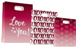 Lahjapaketointi|Muut Juhlatarvikkeet>Folat B.V. Love You lahjakassit 3 kpl/pkt
