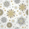Joulu|Lautasliinat>PAW Sp. z o.o., Nektarowa 9, 62-002 Suchy Las, www.paw.pl Lumihiutaleet lautasliina 33 x 33 cm 20 kpl/pkt