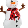 Erikoisilmapallot>Anagram International Inc, 7700 Anagram Drive, MN 55344-7307, USA, http://www.anagramballoons.com/ Lumiukko ilmatäytteinen foliopallo 139 cm