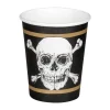 Halloween|Lasit Ja Mukit>Boland Party Partners, P. O. Box 518, AK ALPHEN A/D RIJN, https://boland.eu Merirosvo pahvimuki 10 kpl/pkt
