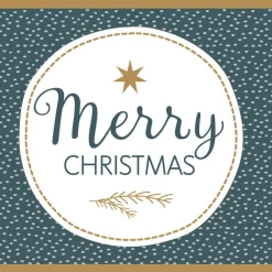 Joulu|Muut Juhlatarvikkeet>Artebene Gmbh Mini joulukortti - Merry Christmas
