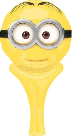 Erikoisilmapallot>Anagram International Inc, 7700 Anagram Drive, MN 55344-7307, USA, http://www.anagramballoons.com/ Minion kätyrit puhallettava foliopallo 1 kpl/pkt