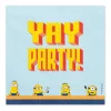 Lautasliinat>PartyDeco sp. z o.o. sp. k., ul. Kolumba 1, 70-035 Szczecin, www.partydeco.com Minion suuri lautasliina 33 x 33 cm 20 kpl/pkt