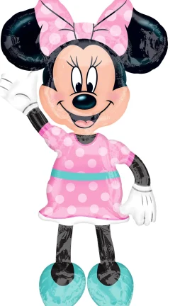 Kävelevät Foliopallot>Anagram International Inc, 7700 Anagram Drive, MN 55344-7307, USA, http://www.anagramballoons.com/ Minni Hiiri kävelevä foliopallo L