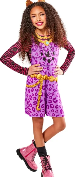 Penkkarit|Lasten Naamiaisasut>Rubies Netherlands b.v., Heldenseweg 25A, 6086 PD Neer, www.rubies.com Monster High Clawdeen lastenasu 142-154 cm