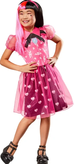 Lasten Naamiaisasut|Halloween>Rubies Netherlands b.v., Heldenseweg 25A, 6086 PD Neer, www.rubies.com Monster High Draculaura lastenasu